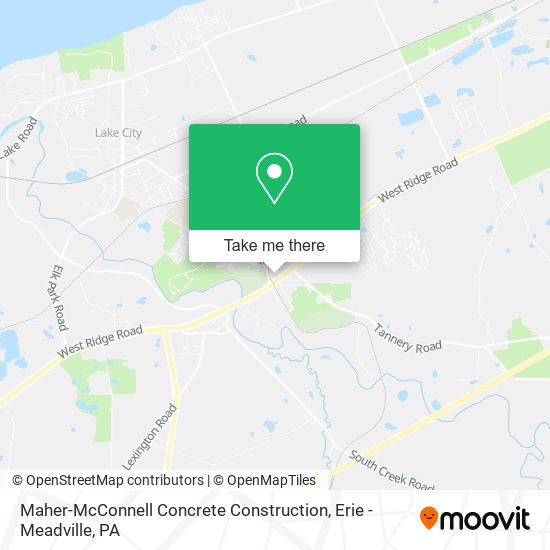 Maher-McConnell Concrete Construction map