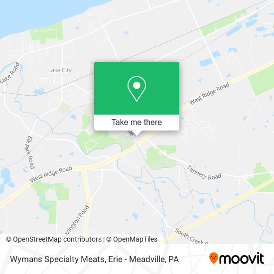 Wymans Specialty Meats map