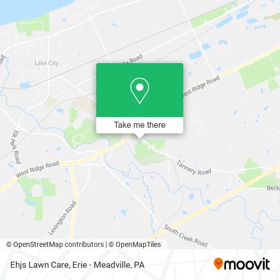 Mapa de Ehjs Lawn Care