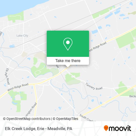 Mapa de Elk Creek Lodge