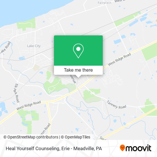 Mapa de Heal Yourself Counseling