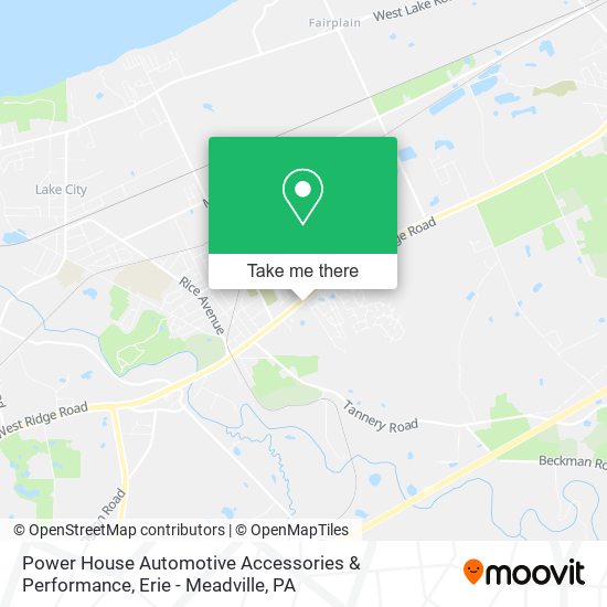Mapa de Power House Automotive Accessories & Performance