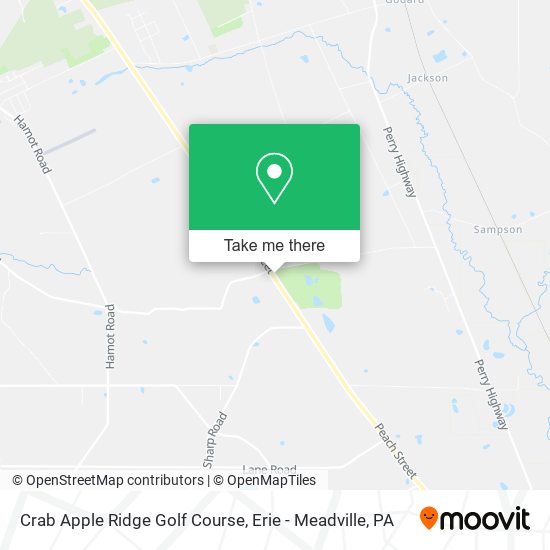 Mapa de Crab Apple Ridge Golf Course