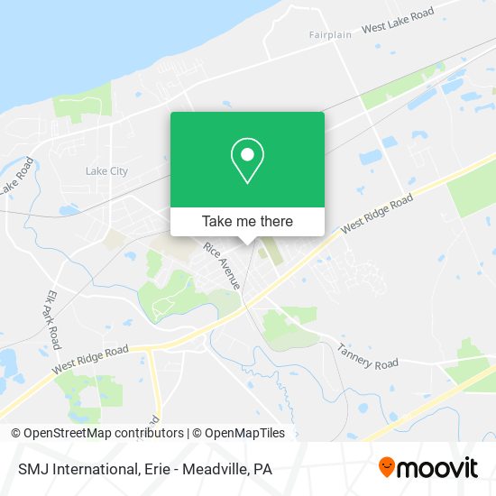 SMJ International map