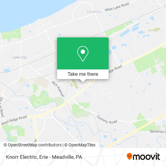 Knorr Electric map