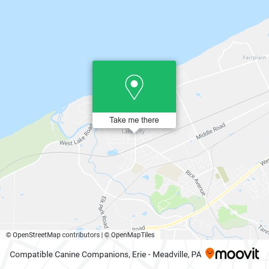 Compatible Canine Companions map