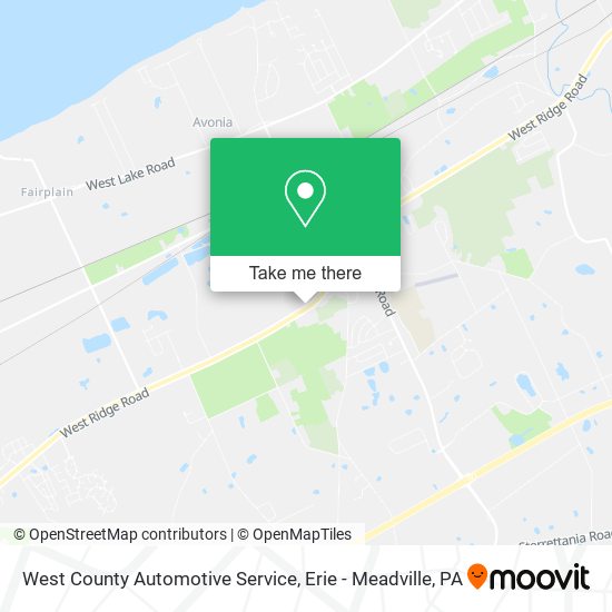 Mapa de West County Automotive Service