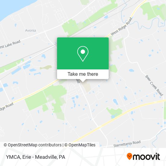 YMCA map