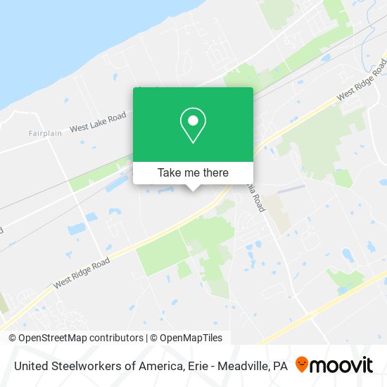 United Steelworkers of America map
