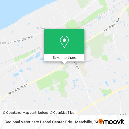 Mapa de Regional Veterinary Dental Center