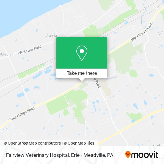 Mapa de Fairview Veterinary Hospital