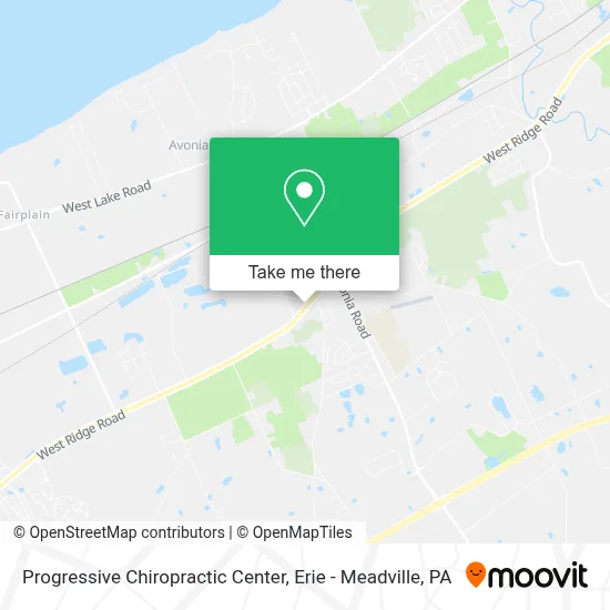 Progressive Chiropractic Center map
