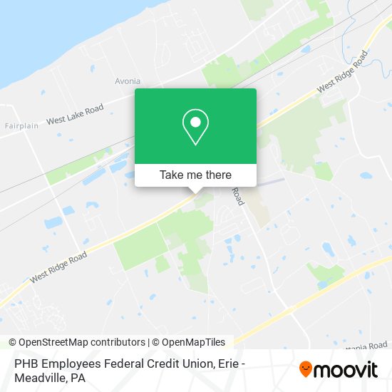 PHB Employees Federal Credit Union map