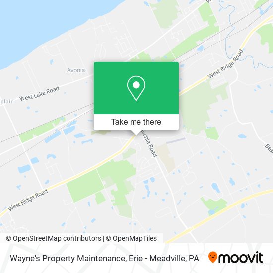 Wayne's Property Maintenance map