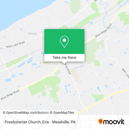 Presbyterian Church map