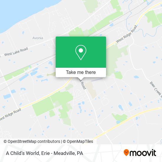 A Child's World map