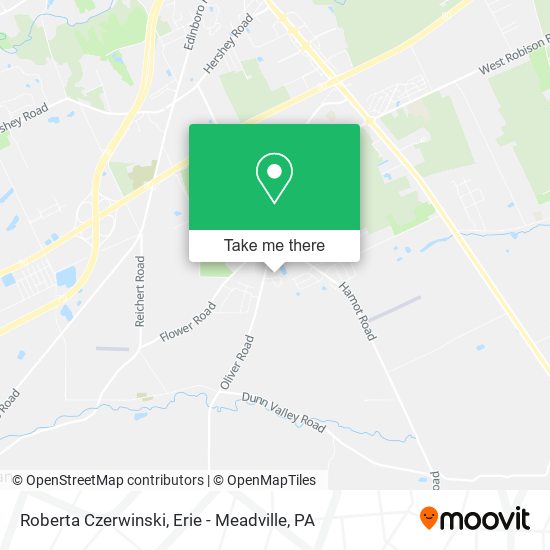 Roberta Czerwinski map