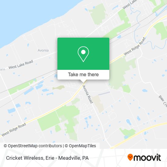Cricket Wireless map