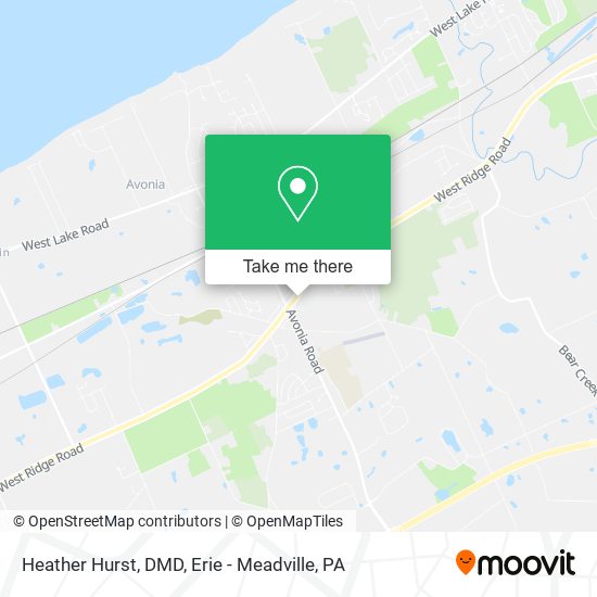 Heather Hurst, DMD map