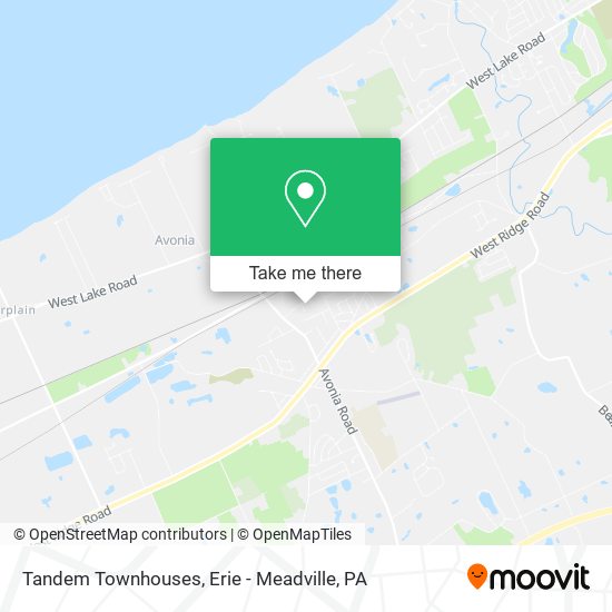 Tandem Townhouses map