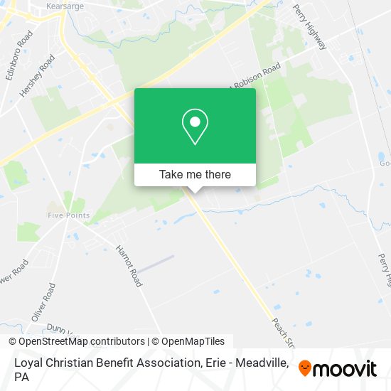 Loyal Christian Benefit Association map
