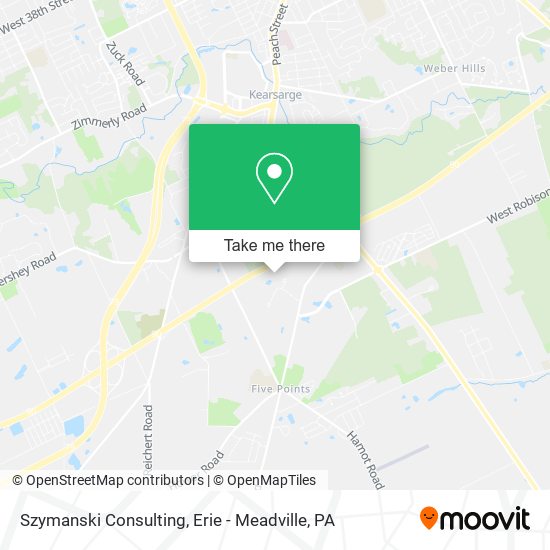 Szymanski Consulting map