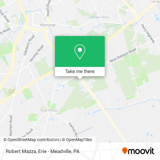 Robert Mazza map