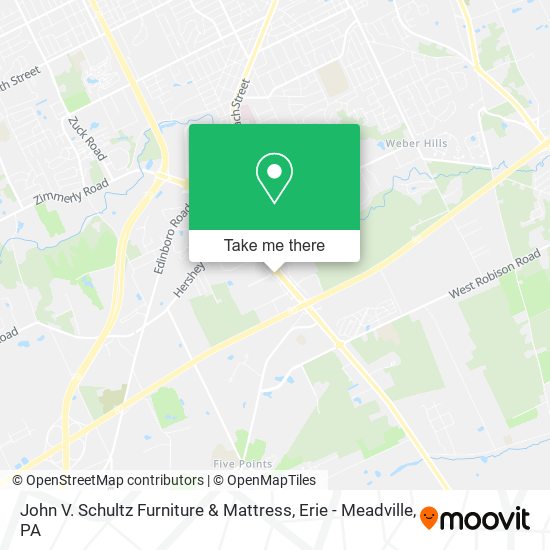 John V. Schultz Furniture & Mattress map