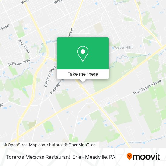 Torero's Mexican Restaurant map