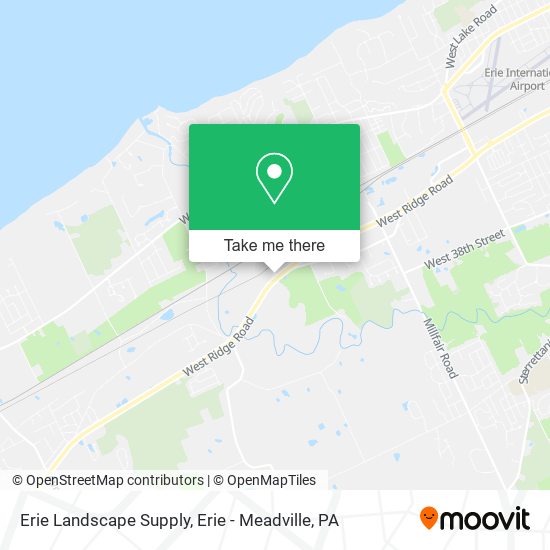 Mapa de Erie Landscape Supply