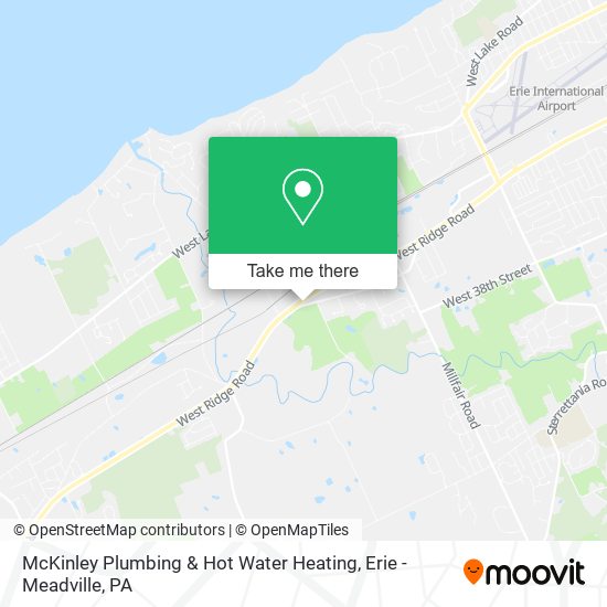 Mapa de McKinley Plumbing & Hot Water Heating