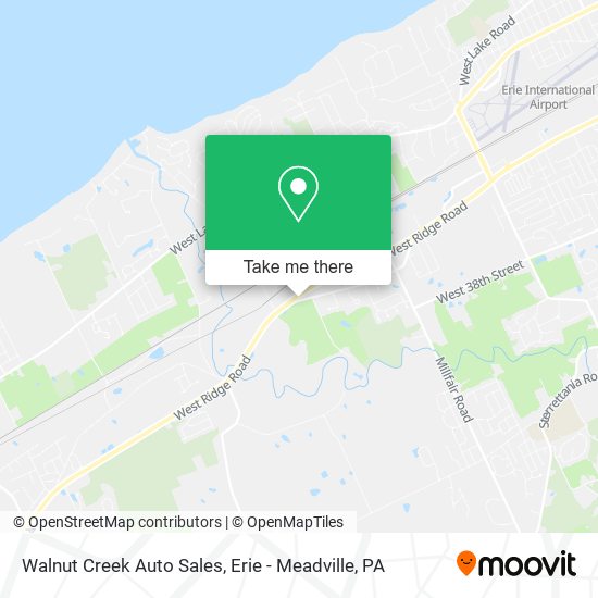 Walnut Creek Auto Sales map