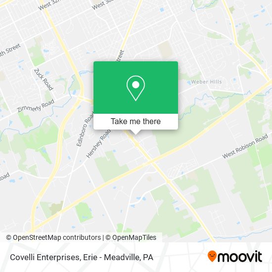 Covelli Enterprises map