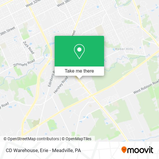 CD Warehouse map