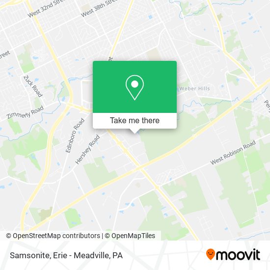 Mapa de Samsonite
