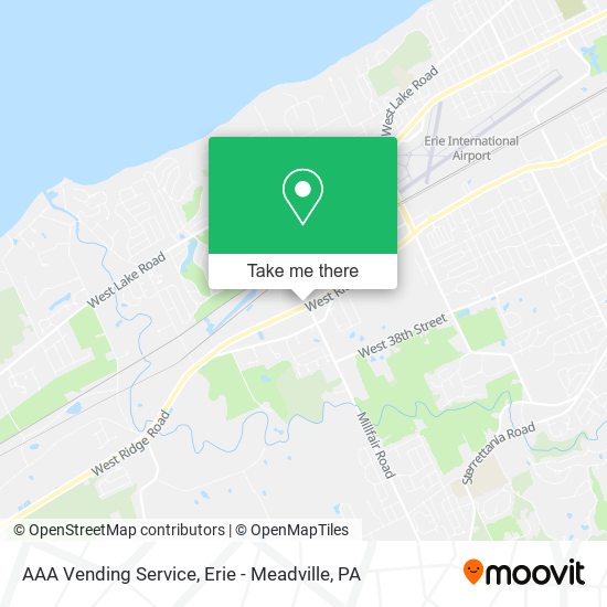 AAA Vending Service map