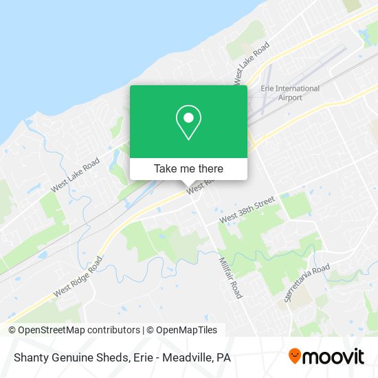 Mapa de Shanty Genuine Sheds