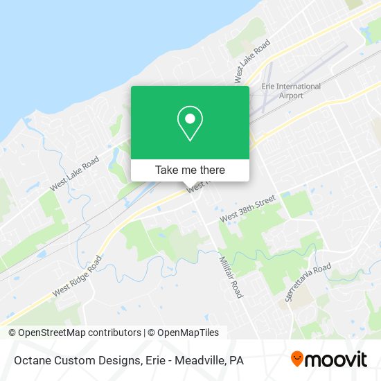 Octane Custom Designs map