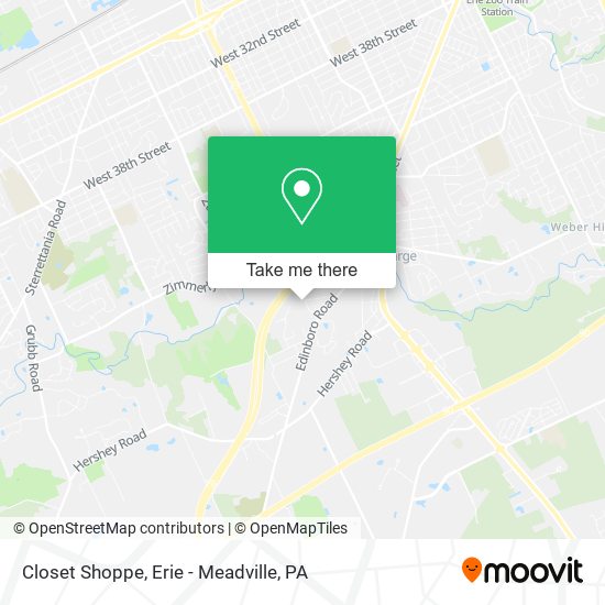 Closet Shoppe map