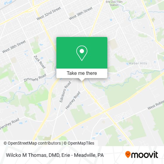Mapa de Wilcko M Thomas, DMD