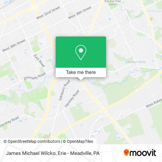 James Michael Wilcko map