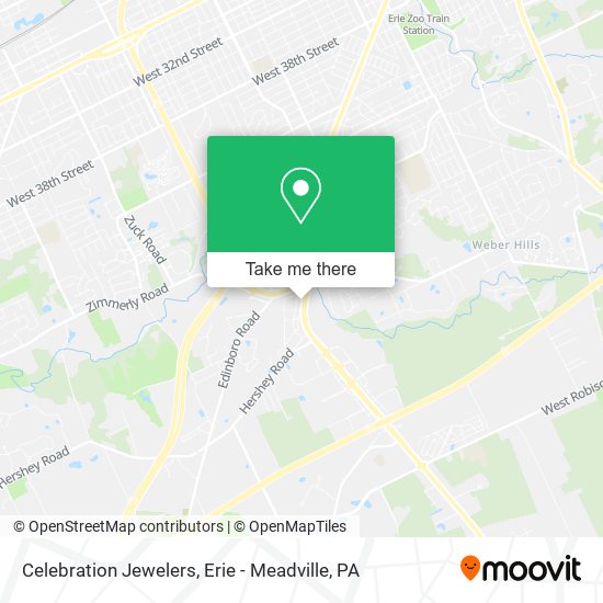 Mapa de Celebration Jewelers