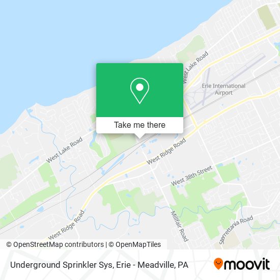 Underground Sprinkler Sys map