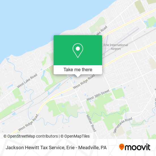 Mapa de Jackson Hewitt Tax Service