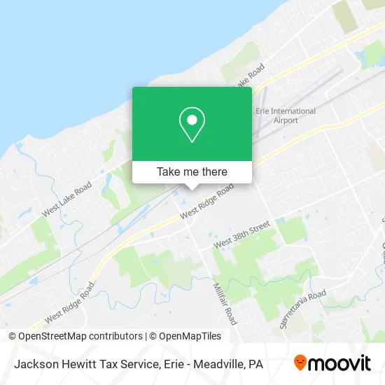 Jackson Hewitt Tax Service map
