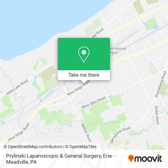 Prylinski Laparoscopic & General Surgery map