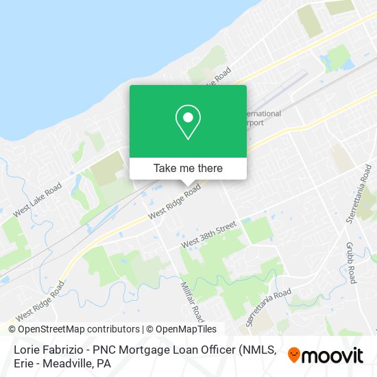 Lorie Fabrizio - PNC Mortgage Loan Officer map