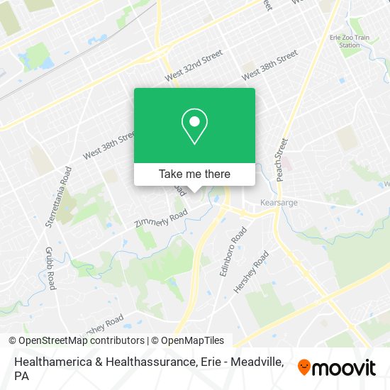 Healthamerica & Healthassurance map