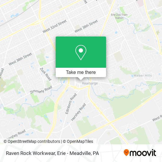 Raven Rock Workwear map