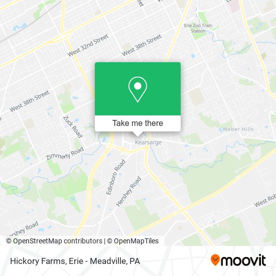 Hickory Farms map